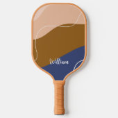 Aangepaste Monogram Naam Gift Voor Beste Vrienden Pickleball Paddle (Voorkant)