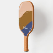 Aangepaste Monogram Naam Gift Voor Beste Vrienden Pickleball Paddle (Links)