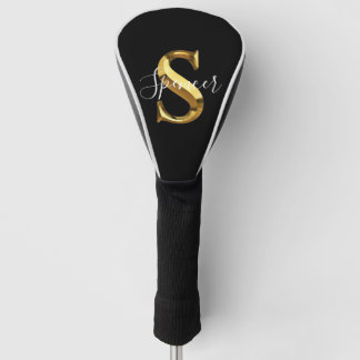 Aangepaste Monogram Naam Golf Head Cover
