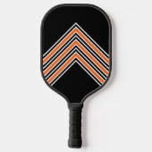 Aangepaste Monogram Naam Initialen Retro Sinaasapp Pickleball Paddle (Achterkant)