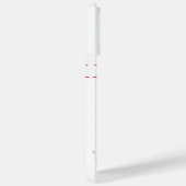 Aangepaste monogram naam laat roze bessen kunst Case-Mate iPhone case (Achterkant / Rechts)