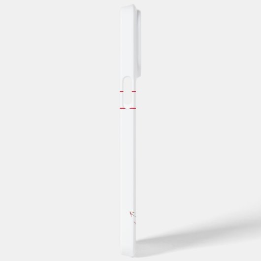 Aangepaste monogram naam laat roze bessen kunst Case-Mate iPhone case (Achterkant / Rechts)