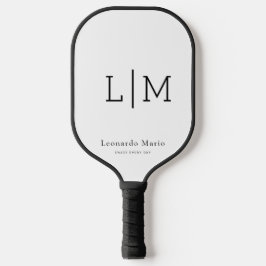 Aangepaste Monogram Naam Pickleball Paddle