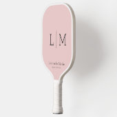 Aangepaste Monogram Naam Pickleball Paddle (Links)
