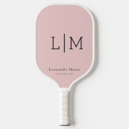 Aangepaste Monogram Naam Pickleball Paddle