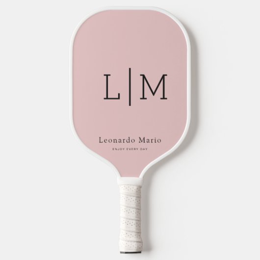 Aangepaste Monogram Naam Pickleball Paddle (Voorkant)
