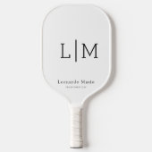 Aangepaste Monogram Naam Pickleball Paddle (Voorkant)