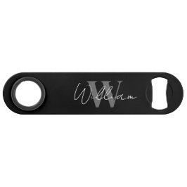 Aangepaste monogram naam Pro Snelheidsflesopener Speed Flessenopener
