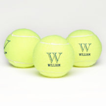 Aangepaste Monogram Naam Vet Initial Tennisbal