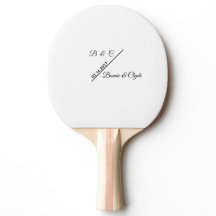 Aangepaste Monogram Namen Datum Stijlvol