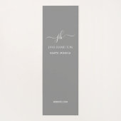 Aangepaste monogram-oefening yogamat (Achterkant)