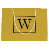 Aangepaste Monogram Ontwerp Grote Cadeautas voor E (Achterkant)