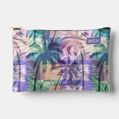 Aangepaste Monogram Palmbomen Patroon Etui (Voorkant)