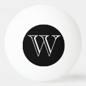 Aangepaste monogram Ping Ball (Voorkant)