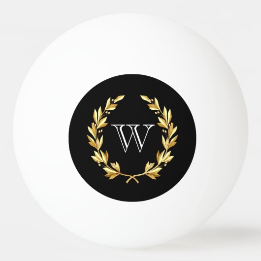 Aangepaste monogram Ping Ball (Voorkant)