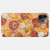 Aangepaste monogram PIZZA-telefoongevallen Case-Mate iPhone Case (Achterkant (horizontaal))
