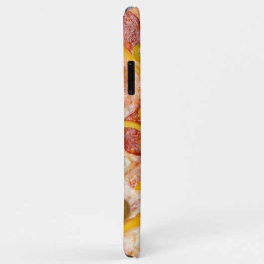 Aangepaste monogram PIZZA-telefoongevallen Case-Mate iPhone Case (Achterkant/rechts)