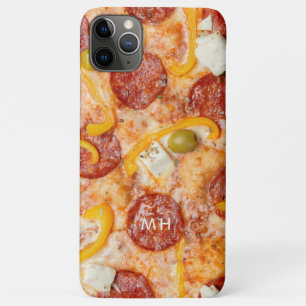 Aangepaste monogram PIZZA-telefoongevallen Case-Mate iPhone Case