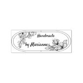 Aangepaste  monogram rubberstempel (Afrduk)