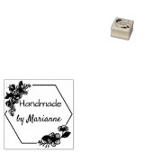 Aangepaste  monogram rubberstempel (Gestempeld)