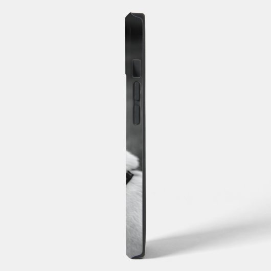 Aangepaste Monogram Schattigee hondenfoto Apple X| Case-Mate iPhone Case (Achterkant / Links)