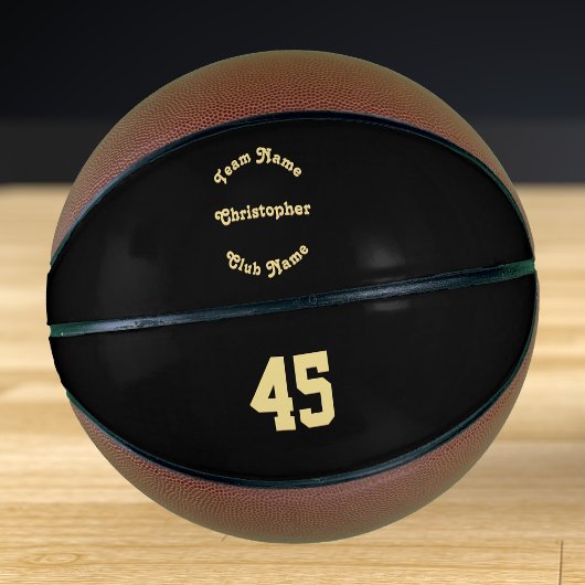 Aangepaste Monogram Speler Team Club Naam Nummer Basketbal