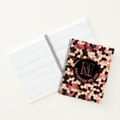 Aangepaste monogram spiraal voor aangepaste naam notitieboek (Binnen)