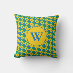 Aangepaste monogram ST VINCENT FLAG Grenadines Kussen