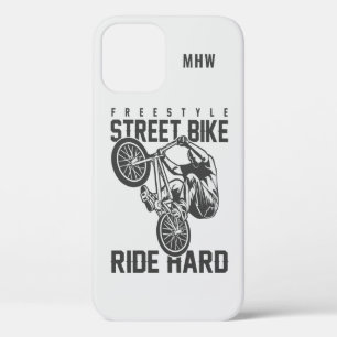 Aangepaste monogram Street Biking-telefoongevallen Case-Mate iPhone Case