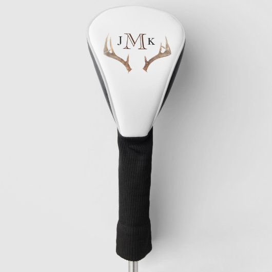 Aangepaste monogram stuurprogramma's golfheadcover (Voorkant)