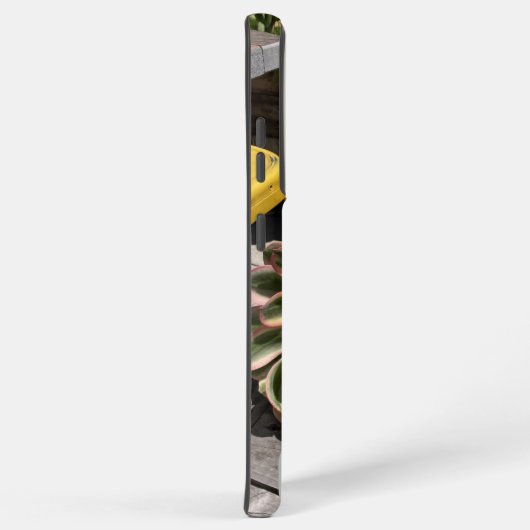 Aangepaste monogram Succulent Garden Oceanside Samsung Galaxy Hoesje (Rechterkant)