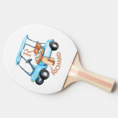 Aangepaste monogram tafeltennisbatje (Zijkant)