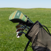 Aangepaste monogram & tekstafdekking voor tapepatr golfheadcover (Insitu)