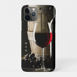 Aangepaste monogram-telefoondoosjes van Wine Lover Case-Mate iPhone Case