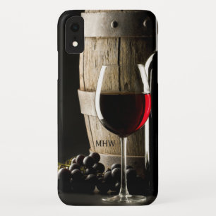 Aangepaste monogram-telefoondoosjes van Wine Lover Case-Mate iPhone Case