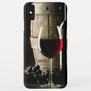 Aangepaste monogram-telefoondoosjes van Wine Lover Case-Mate iPhone Case