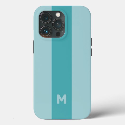 Aangepaste monogram telefoongevallen Case-Mate iPhone case (Achterkant)