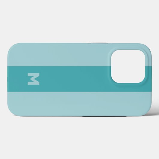 Aangepaste monogram telefoongevallen Case-Mate iPhone case (Achterkant (horizontaal))