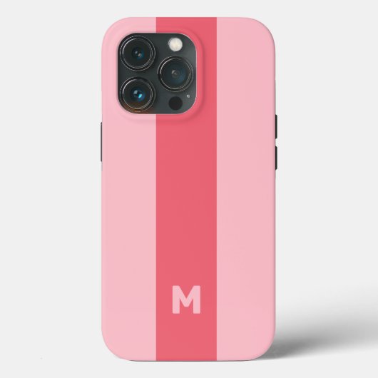 Aangepaste monogram telefoongevallen Case-Mate iPhone case (Achterkant)