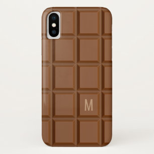 Aangepaste monogram-telefoongevallen met "Chocolat Case-Mate iPhone Case