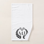Aangepaste monogram Tennis Handdoek (Handdoek)