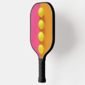Aangepaste Monogram Tennisballen Pickleball Paddle (Links)
