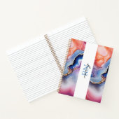 Aangepaste monogram tijdschriften notitieboek (Binnen)