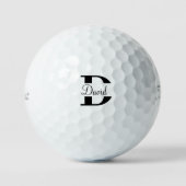 Aangepaste Monogram Titleist 2023 Pro V1 Golfballen (Voorkant)