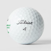 Aangepaste Monogram Titleist PRO V1 Golfballen (Logo)