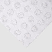 Aangepaste Monogram Trouwsuite Anastasia & John Tissuepapier (Detail)