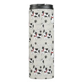 aangepaste monogram-tumbler van het Cute Dog Patte Thermosbeker (Achterkant)