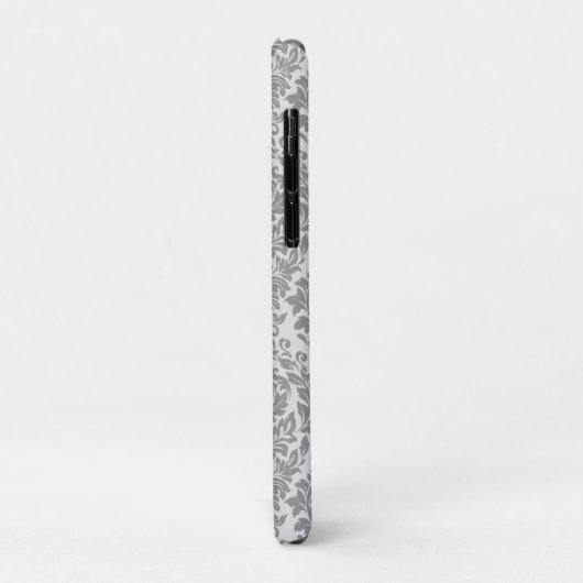 Aangepaste monogram van het Patroon van het Damasc Case-Mate iPhone Case (Achterkant/links)