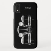 Aangepaste monogram voor auto's Case-Mate iPhone case (Achterkant)