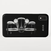 Aangepaste monogram voor auto's Case-Mate iPhone case (Achterkant (horizontaal))